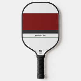 Vorlage für das Pickleball-Paddel der Universität  Pickleball Schläger