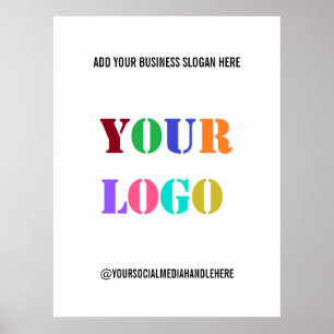 Vorlage für das Poster "Business Promotional Socia