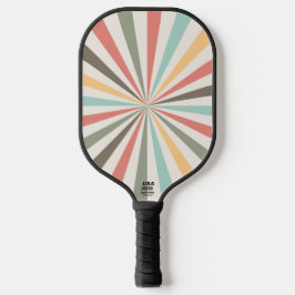 Vorlage für das Sunburst Pickleball-Paddel Pickleball Schläger