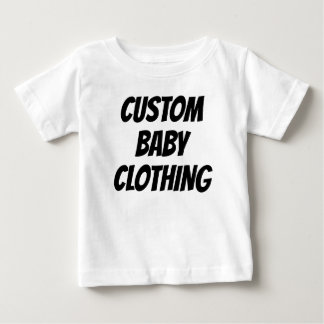 Vorlage für den benutzerdefinierten Baby-T - Shirt