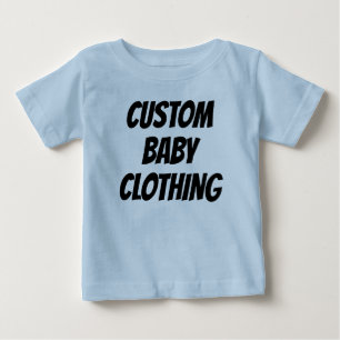 Vorlage für den benutzerdefinierten Baby-T - Shirt