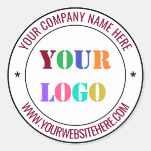 Vorlage für den benutzerdefinierten Logo-Namen Tex Runder Aufkleber