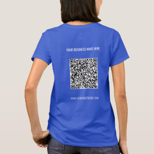Vorlage für den benutzerdefinierten QR-Code für de T-Shirt