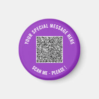 Vorlage für den benutzerdefinierten QR-Code für Te