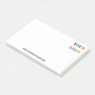 Vorlage für den benutzerspezifischen Logo-Text "Bu Post-it Klebezettel