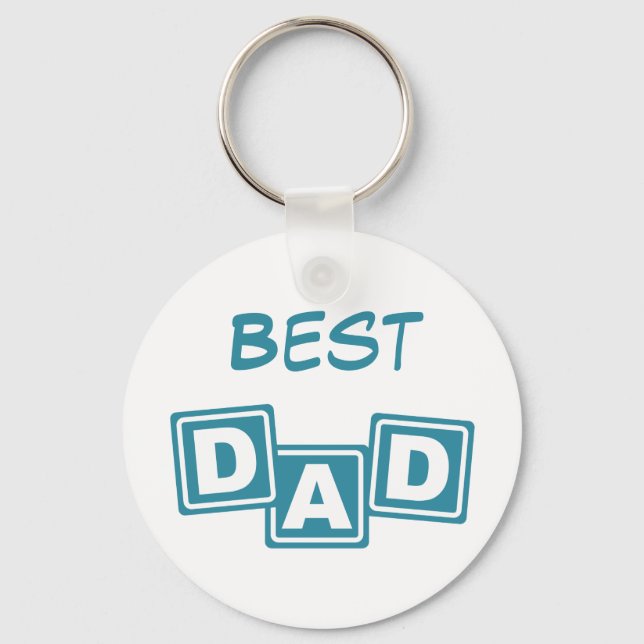Vorlage für den besten Vater Schlüsselanhänger (Vorderseite)