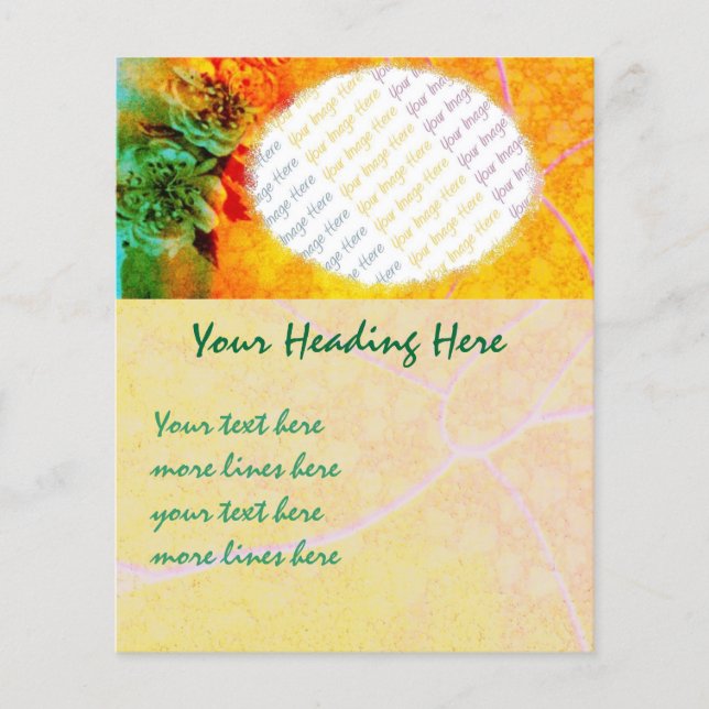 Vorlage für den Flyer "Tropengrenzen" (Vorne)