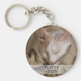 Vorlage für den Foto für Katzen Schlüsselanhänger