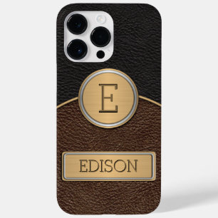 Vorlage für den Monogrammnamen der Führungskraft Case-Mate iPhone 14 Pro Max Hülle