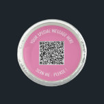 Vorlage für den QR-Code-Sondernachricht-Geschenkri Ring<br><div class="desc">Wählen Sie Farben und Schriftart - Entwerfen Sie Ihre Personalisierten Ringe mit Ihrer QR-Code-Scan-Info und benutzerdefinierten Text Modernen Ring / Geschenk - Hinzufügen Sie Ihre QR-Code - Bild oder Logo - Foto / und Text - Name oder andere Info / Nachricht - Umgestalten und verschieben oder entfernen / Hinzufügen von...</div>