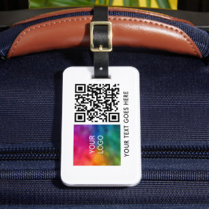 Vorlage für den Strichcode des Logoscans QR Gepäckanhänger