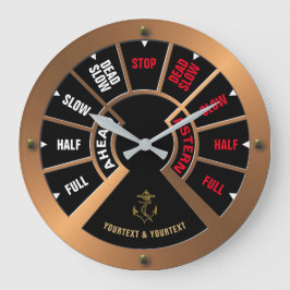 Vorlage für den Telegrafenschreiber für Steampunk- Große Wanduhr