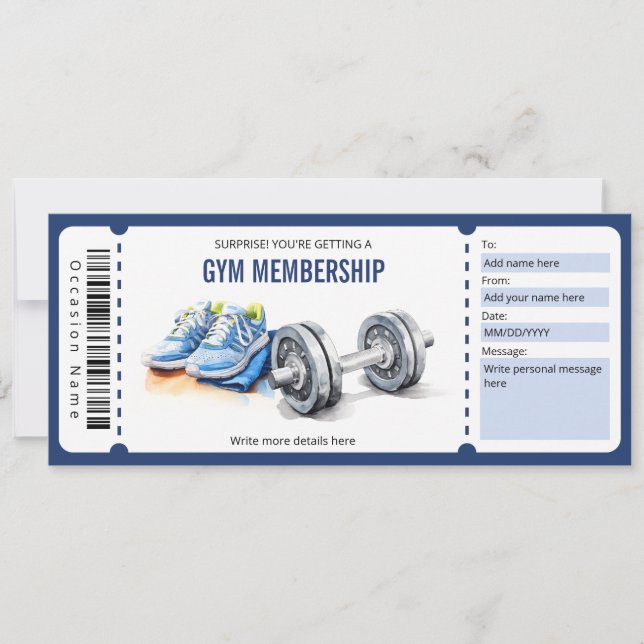 Vorlage für den Voucher für die Gruppenmitgliedsch (Vorderseite)