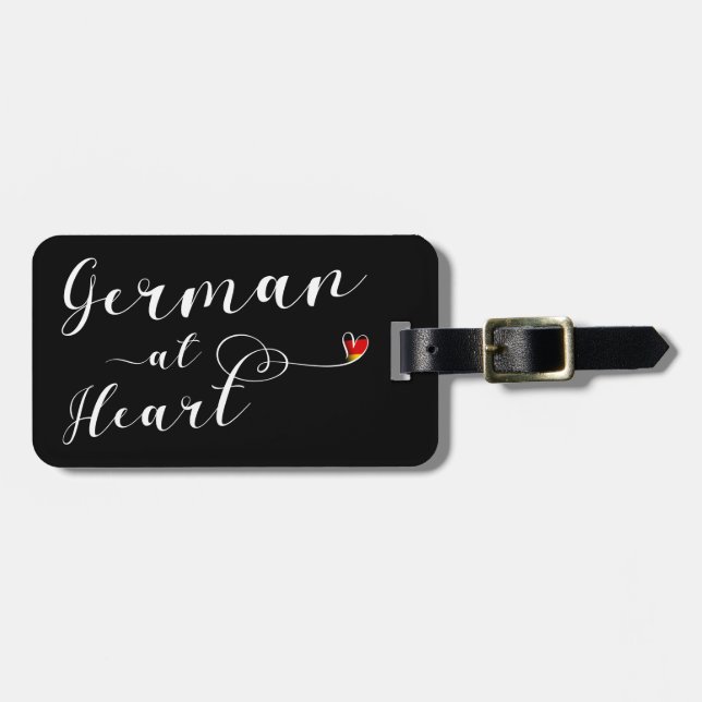 Vorlage für deutsche Heft-Gepäckmarke, Deutschland Gepäckanhänger (Vorderseite horizontal)