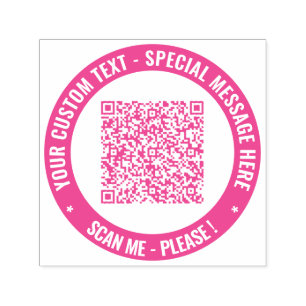 Vorlage für die benutzerdefinierte QR-Briefmarke Permastempel