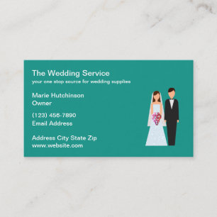 Vorlage für die Erstellung von Hochzeitstiteln für Visitenkarte