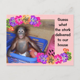 Vorlage für die Geburtsankündigung