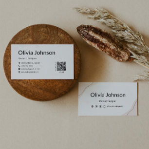 Vorlage für die gedruckte Visitenkarte