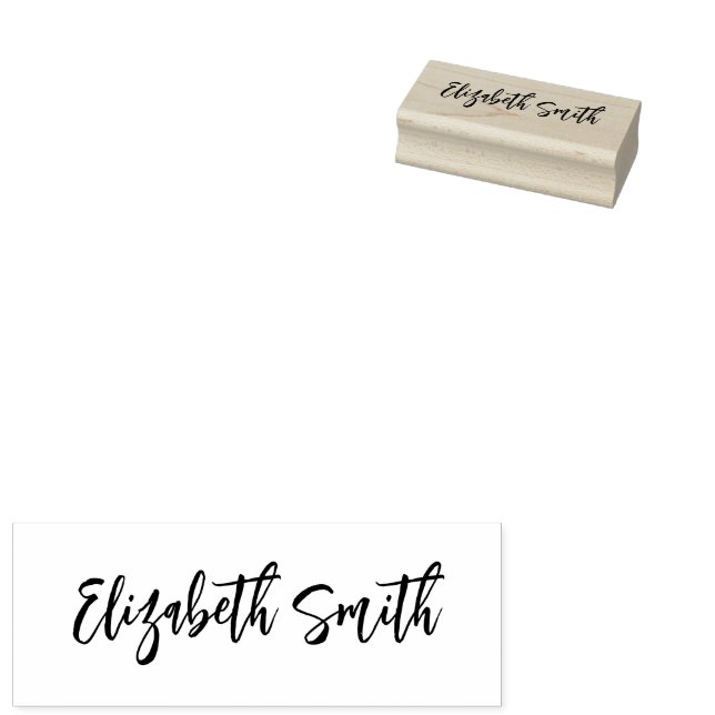 Vorlage für die Geschäftsunterschrift "Kursive" Sk Gummistempel (Stempel)