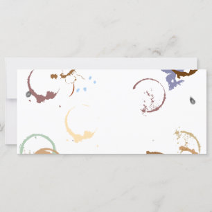 Vorlage für die Grunge-Coffstacke-Rackkarte