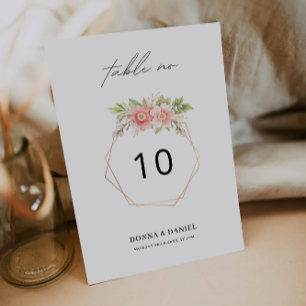 Vorlage für die Hochzeitstichtabelle der Rose
