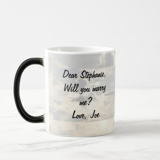 Vorlage für die Morphing-Tasse von geheimen Meldun Verwandlungstasse (Links)