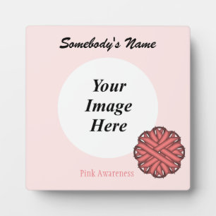Vorlage für die rosa Blume von Multifunktionsleist Fotoplatte