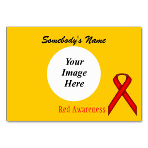 Vorlage für die rote Standardleiste Tischnummer