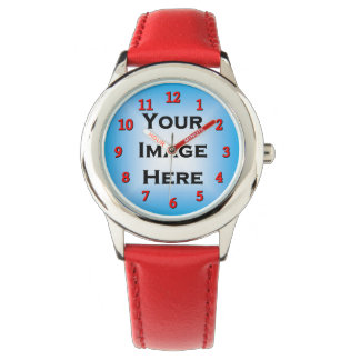 Vorlage für die roten Bildnummern Armbanduhr