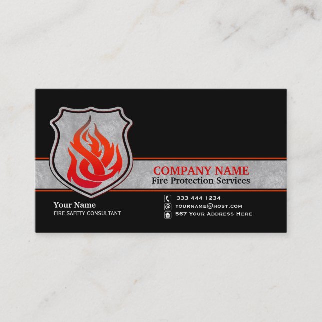 Vorlage für die Service-Business-Card Visitenkarte (Vorderseite)
