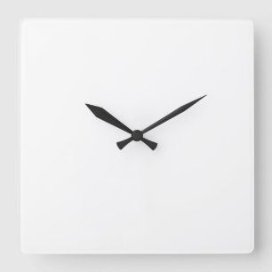 Vorlage für die Square-Uhr Quadratische Wanduhr