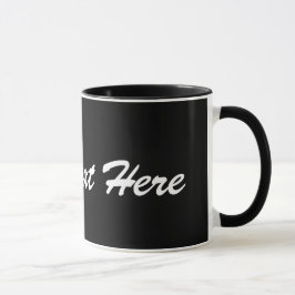 Vorlage für die Tasse Schwarzweiß