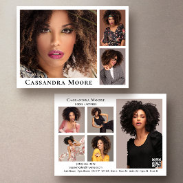 Vorlage für die zusammengesetzte Karte des Fotos "