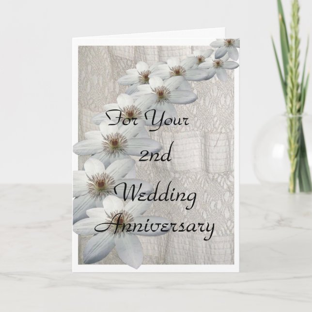 Vorlage für die zweite Hochzeitskarte (Vorderseite)