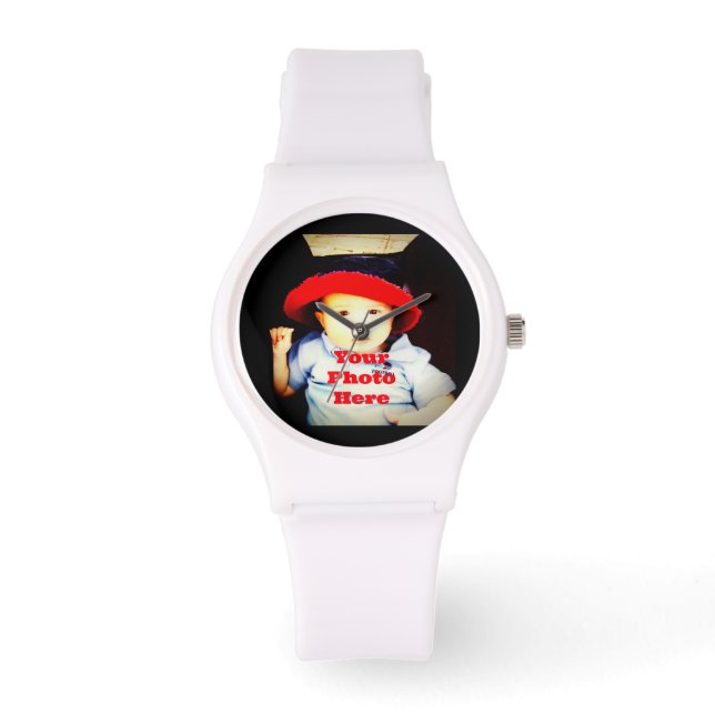 Vorlage für eigene Foto-Geschenke erstellen Armbanduhr (Vorderseite)