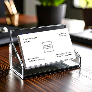 Vorlage für einfache Visitenkarten Visitenkarte