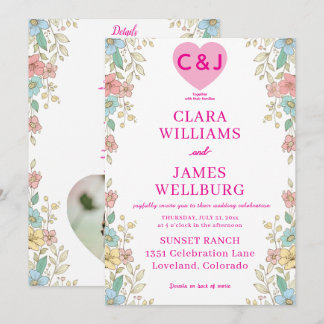 Vorlage für elegante Pastel-Floral