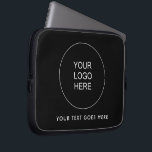 Vorlage für Firmenlogo hinzufügen Erstellen Sie Ih Laptopschutzhülle<br><div class="desc">Erstellen Sie Ihr eigenes Image Foto Picture Business Company Logo hinzufügen Elegante moderne Vorlage Neopren 10 Zoll Laptop-Sieb.</div>