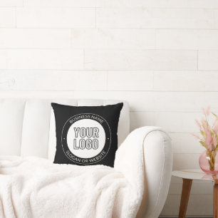 Vorlage für Firmenlogo oder Design und Bearbeitung Kissen