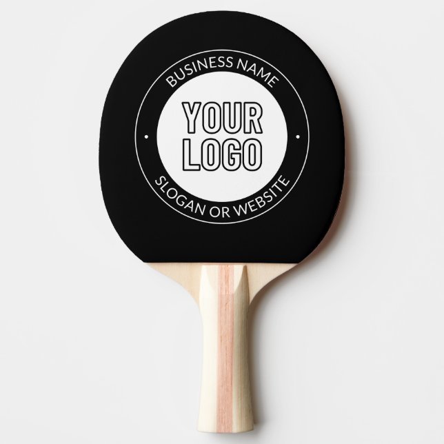 Vorlage für Firmenlogo oder Design und Bearbeitung Tischtennis Schläger (Vorderseite)