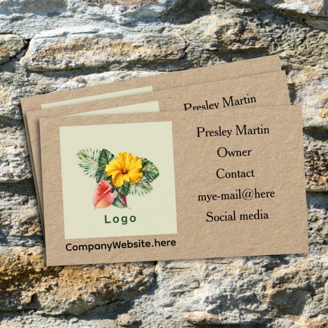 Vorlage für Firmenlogos Geschäftskarten Visitenkarte (Von Creator hochgeladen)