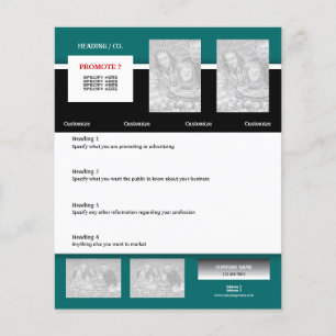 Vorlage für Flyer - Erstellen Sie Ihre eigene 4.5"