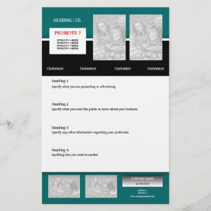 Vorlage für Flyer - Erstellen Sie Ihre eigenen 5.5