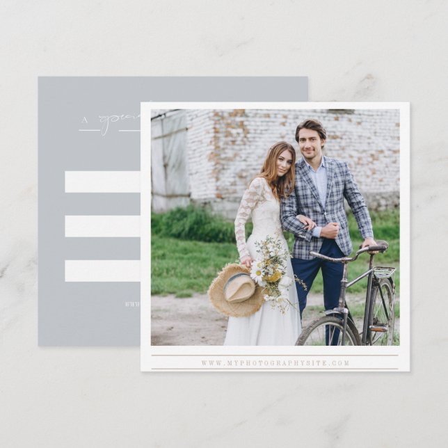 Vorlage für Fotogeschenkgutscheine (Vorne/Hinten)