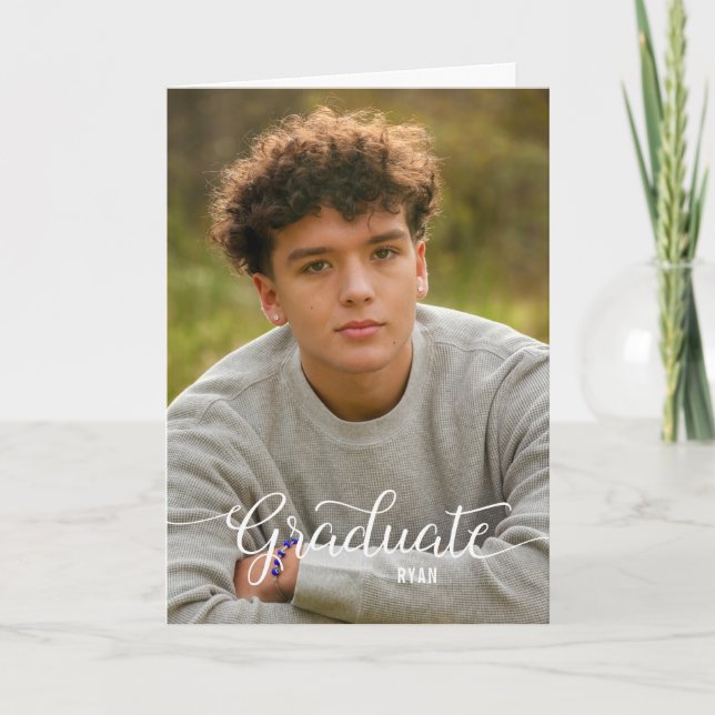 Vorlage für Fotografen | Abschluss-Karte (Vorderseite)