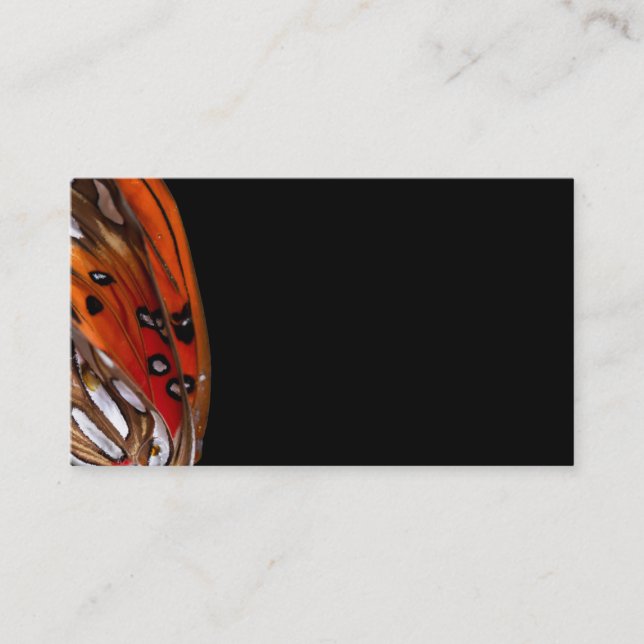 Vorlage für Fritillary Butterfly Wings Business Ca Visitenkarte (Vorderseite)