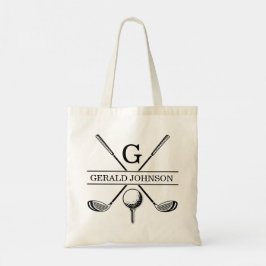Vorlage für Golf Design Monogram Tragetasche