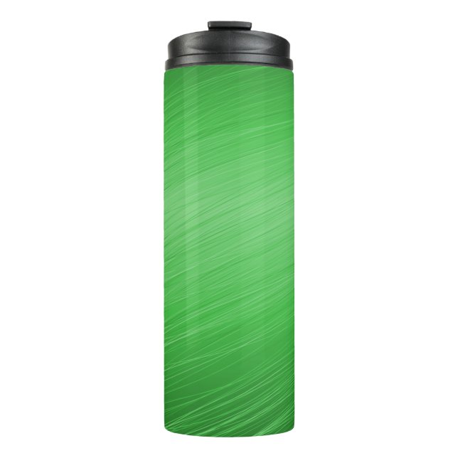Vorlage für grüne Hintergrundtextur Thermosbecher (Vorderseite)