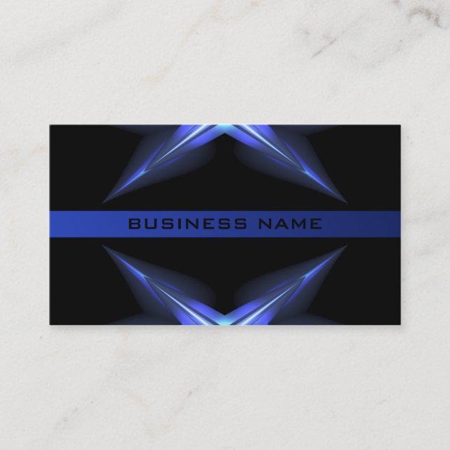 Vorlage für Hi Tech Futuristic Business Card Visitenkarte (Vorderseite)