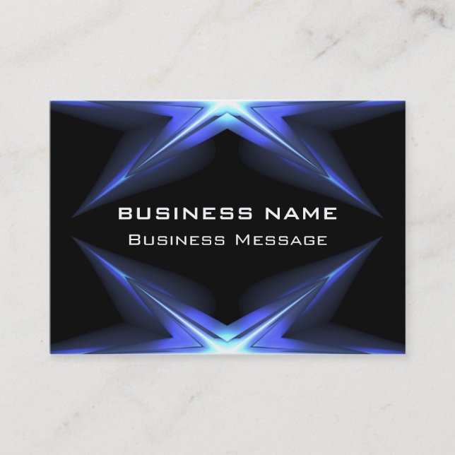 Vorlage für Hi Tech Futuristic Business Card Visitenkarte (Vorderseite)